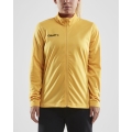 Craft Sport Training Jacket Squad - without side pockets, comfortable and functional - yellow Women